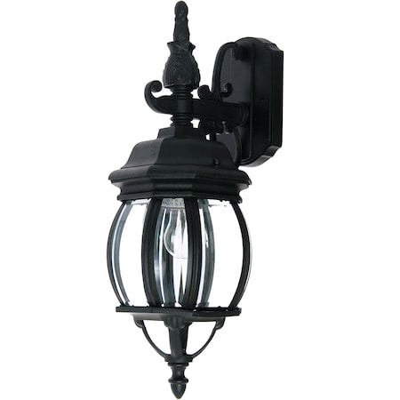 Maxim Lighting Crown Hill 1-Light 6" Wide Black Outdoor Wall Sconce 1030BK